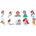 Disney Little Mermaid Stickers 10's